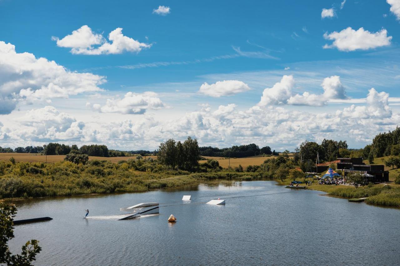 Villa Wakepond Atostogu Slenis Anykščiai Exterior foto