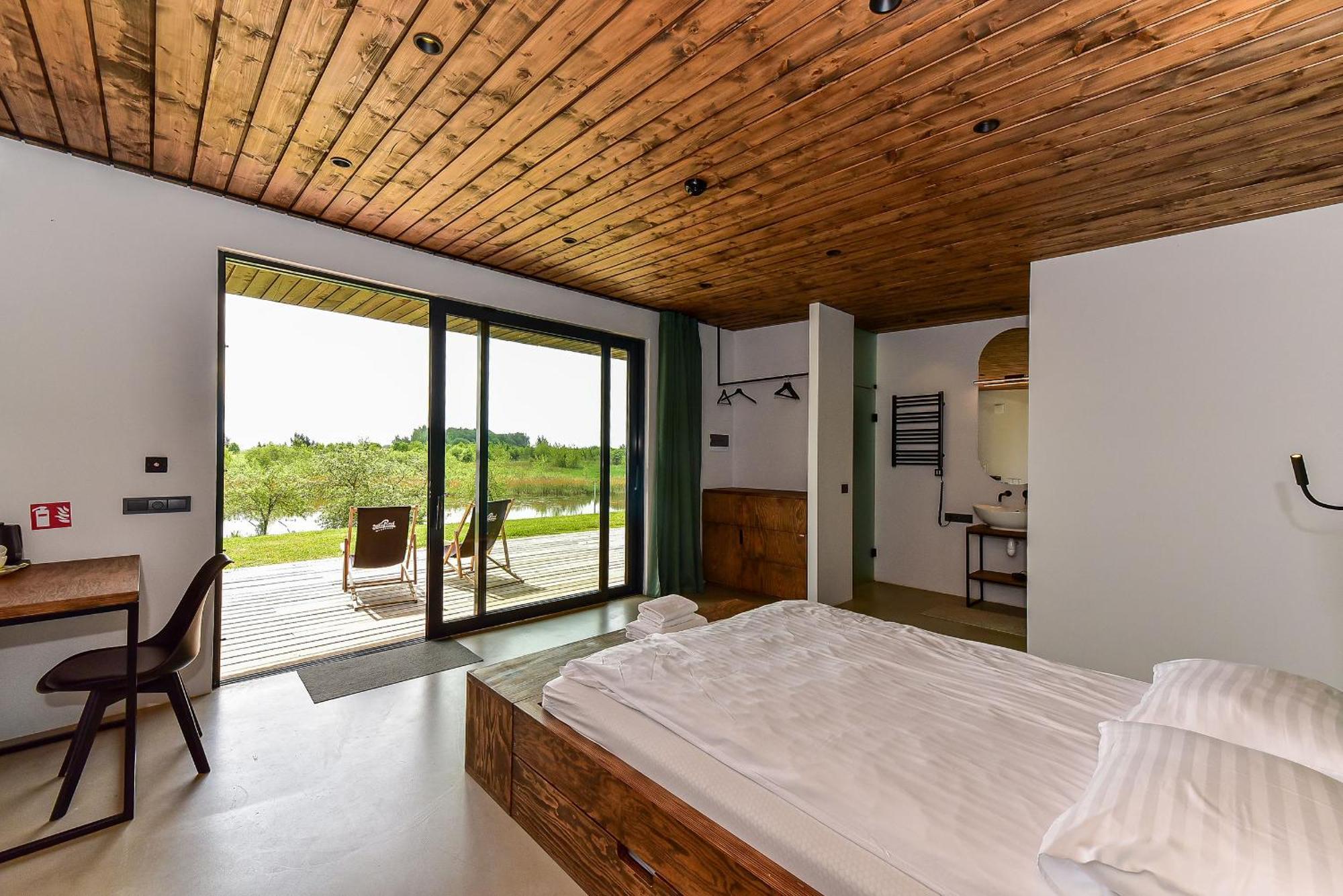 Villa Wakepond Atostogu Slenis Anykščiai Exterior foto